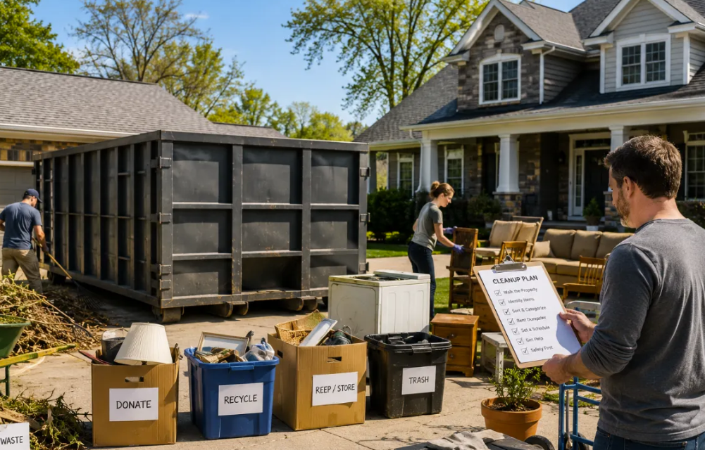 Managing Organic Debris During Large Property Cleanup Projects